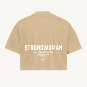 STRONGWOMAN CROP TOP.